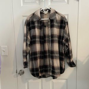 H&M oversized flannel